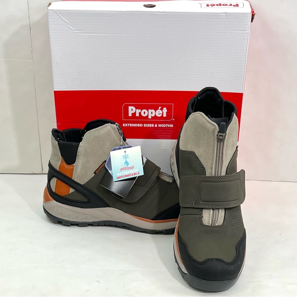 Propet Men’s Valais Hiking Waterproof Leather Boots